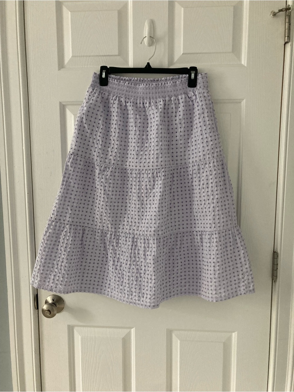 Land’s End light blue skirt